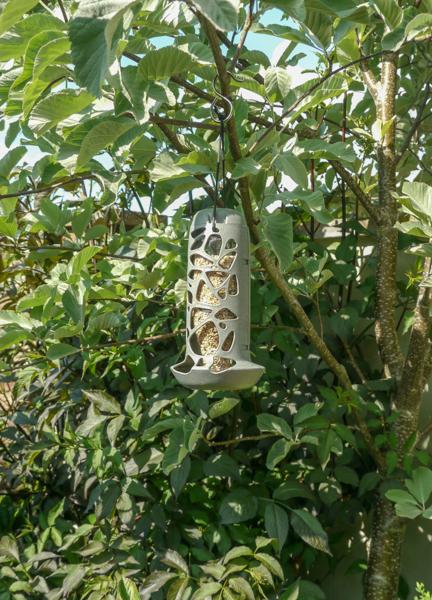 Recycled Bottle Seed Feeder