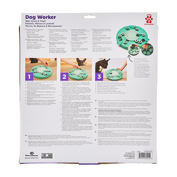 Dog Worker Puzzle Play