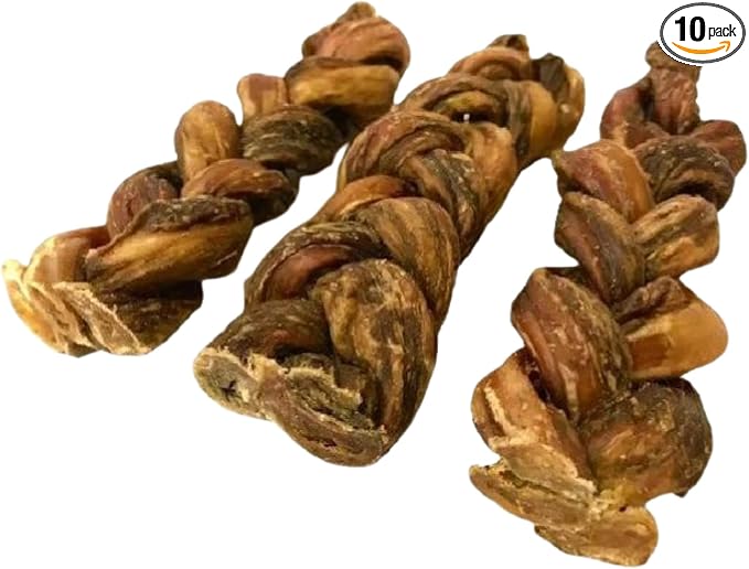 Natures Chews 15cm Braided Bull Pizzle 500g
