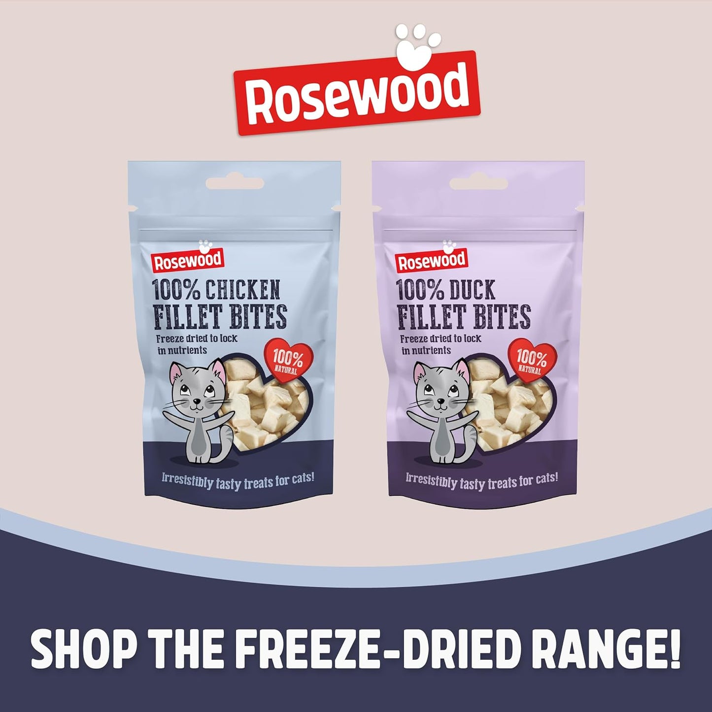 Duck Freeze Dried Cat Treats 15g