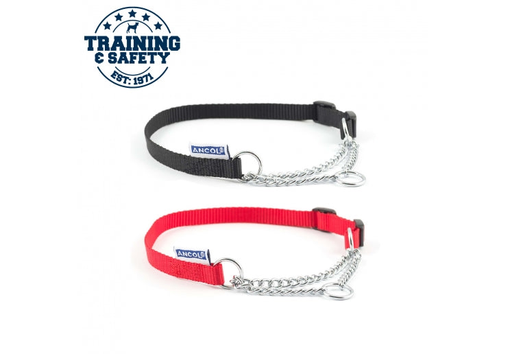 Semi Choker Red Nylon Size 5-9 19mm