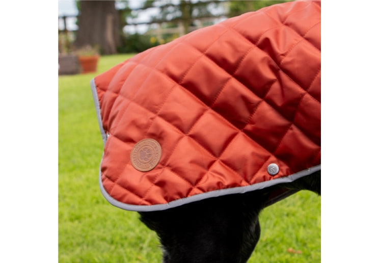 Heritage Terracotta XS Quilted Coat