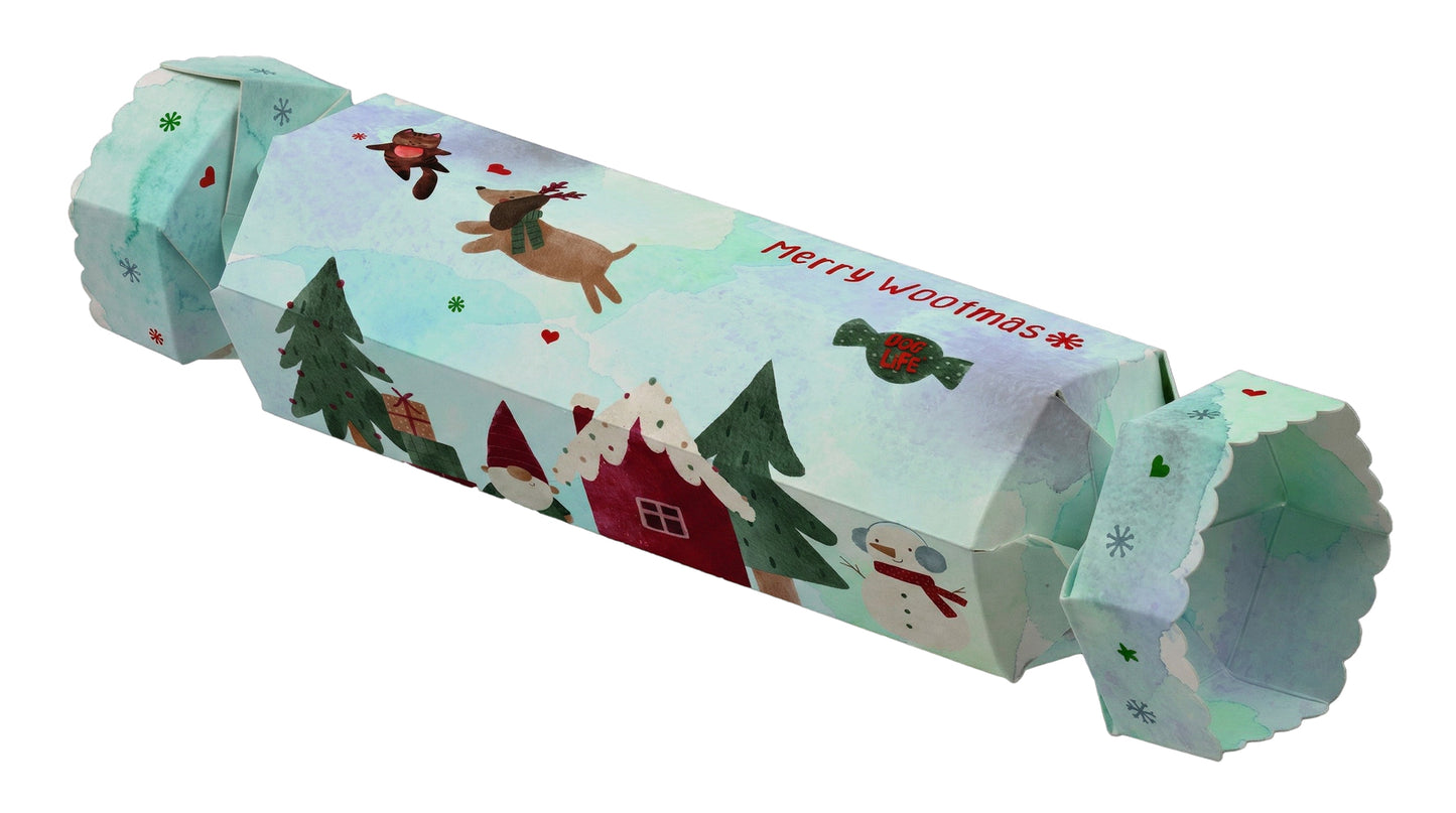 Christmas Cracker of Meaty Dog Treats