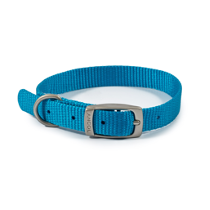 Viva Nylon Blue Dog Collar 20-26cm Size 1