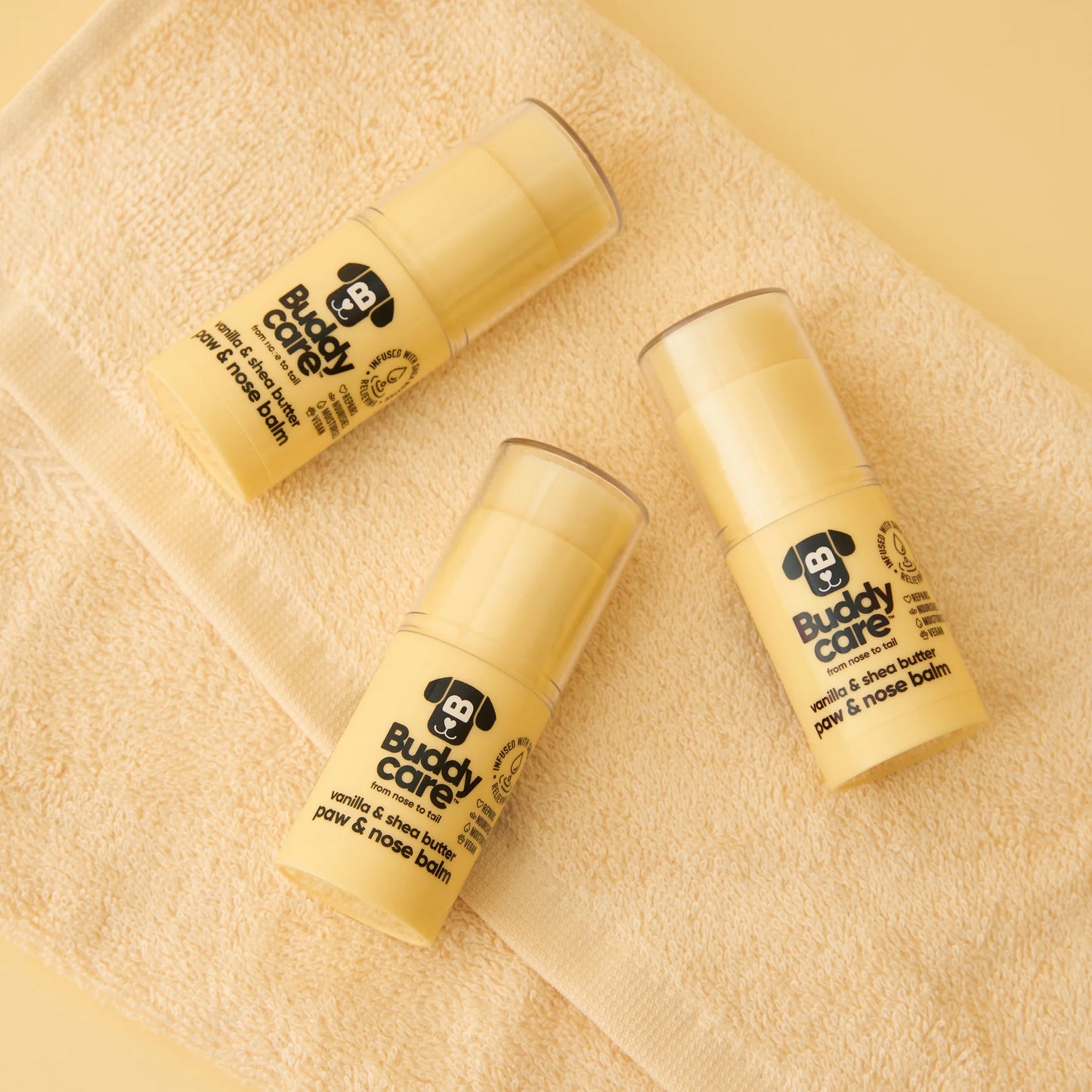 Buddycare Paw & Nose Balm - Vanilla & Shea Butter - 21g / 0.75 oz
