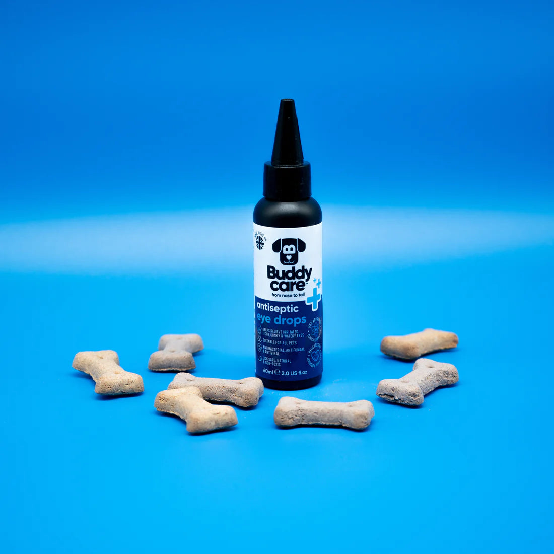 Buddycare Pet Antiseptic Eye Drops - 60ml / 2 fl oz