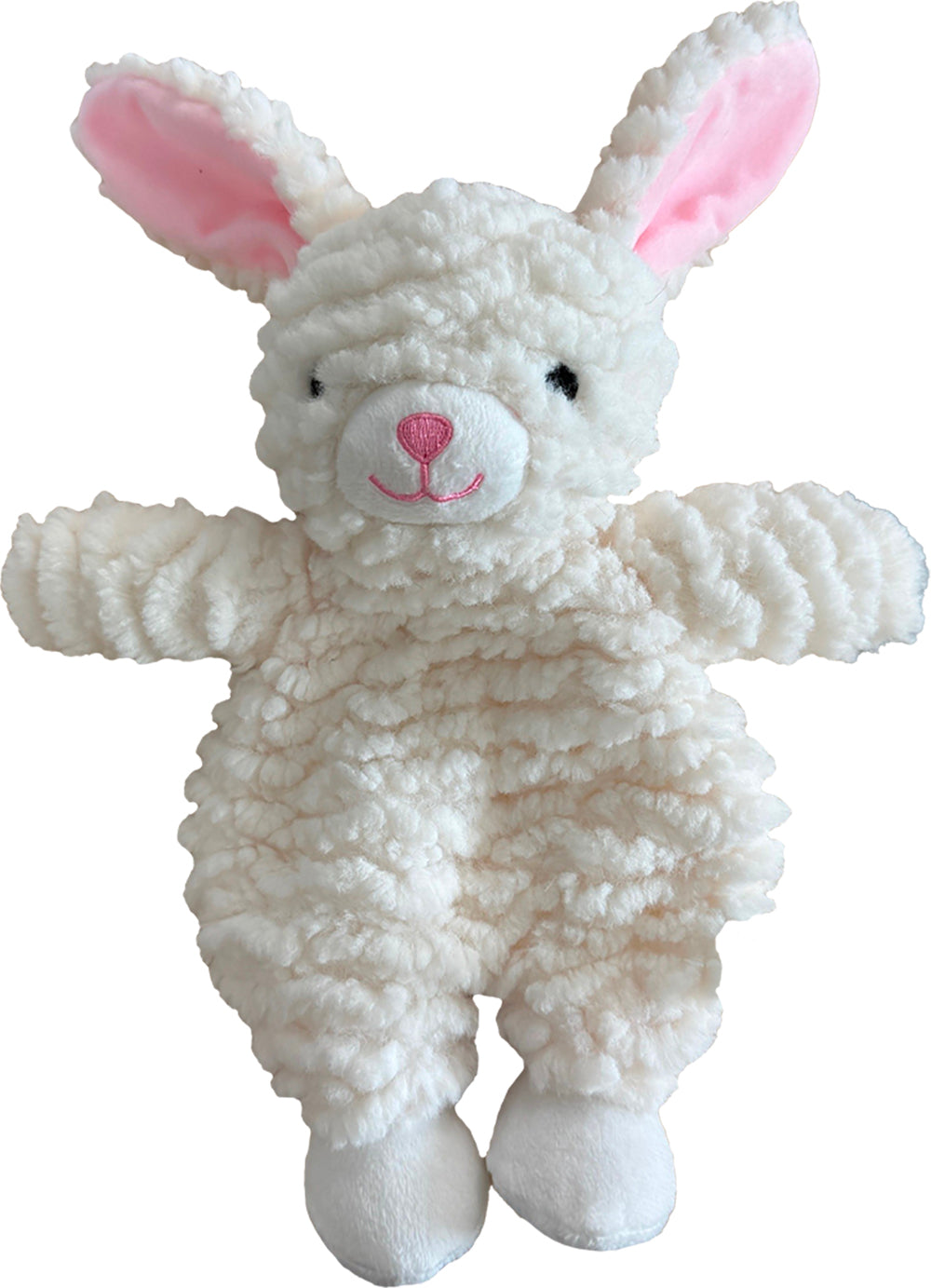 Hem&Boo Puppy Crinkle Squeaker Rabbit Dog Toy