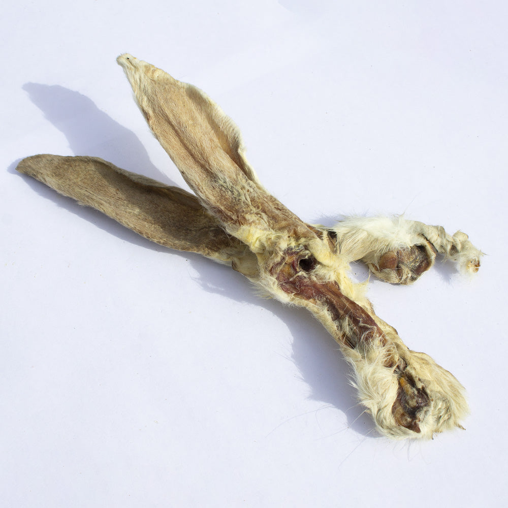 Pure & Natural Rabbit Ears With Hair 100g