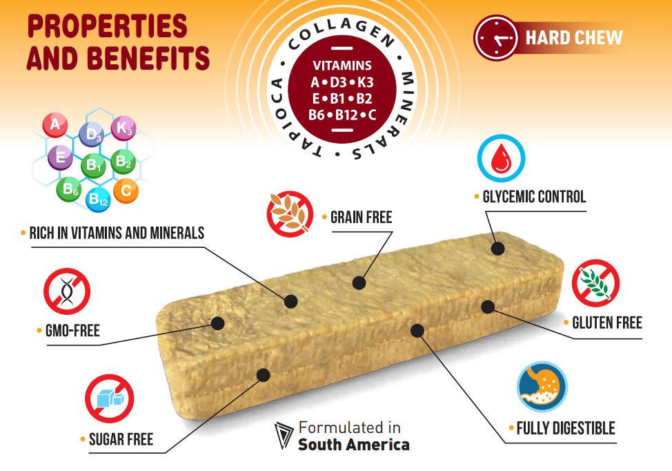 Chewllagen BAR 5" Beef (24 pcs) Medium NEW