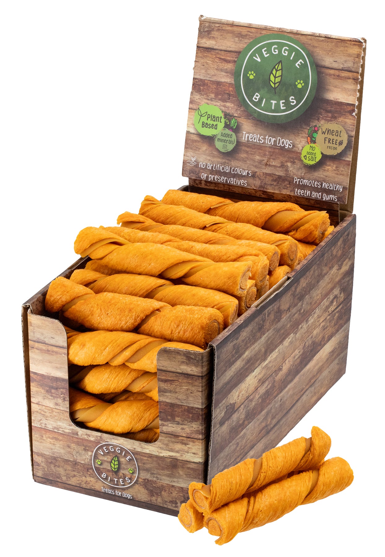 Veggie Bites Carrot Puffed Twisted Sticks 2kg