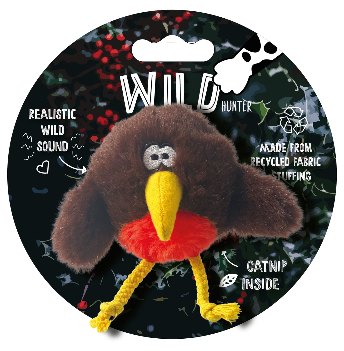 Wild Hunter Christmas Robin Cat Toy