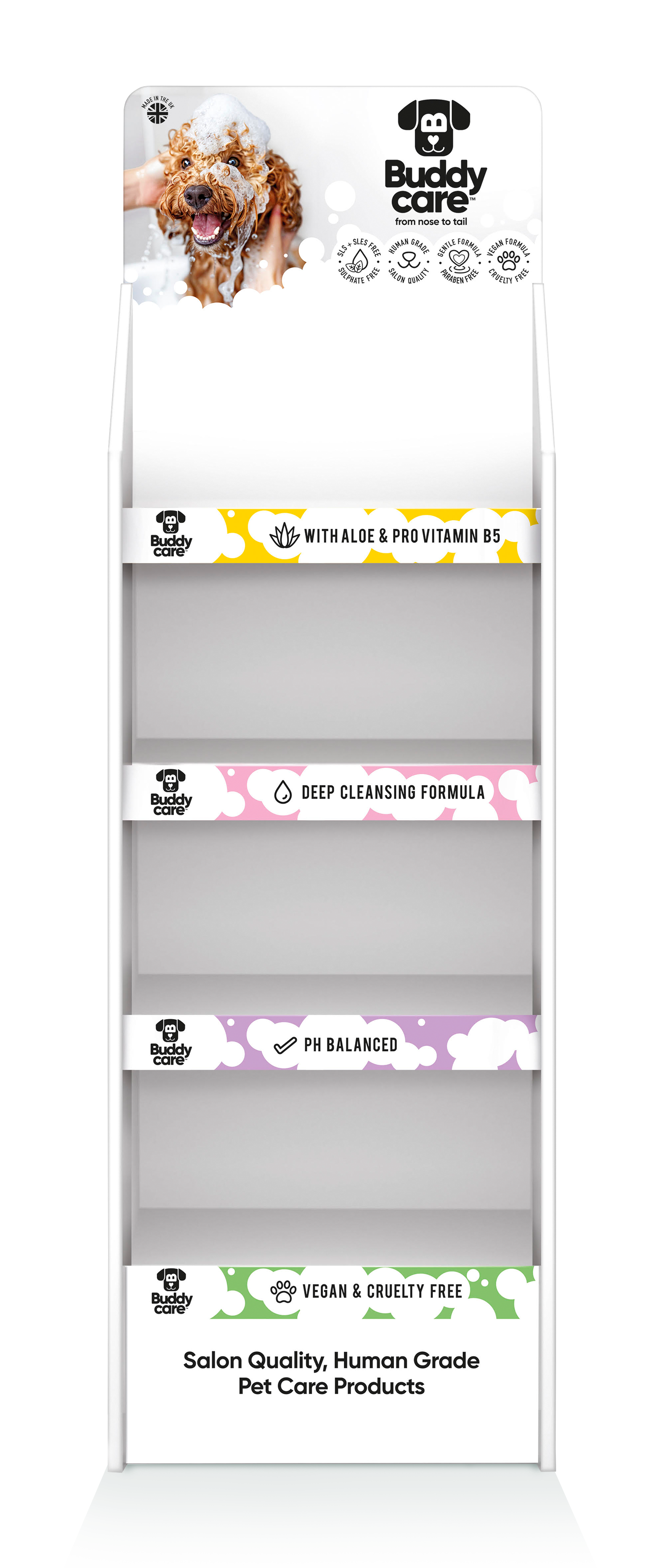 Buddycare Free Standing Display Unit