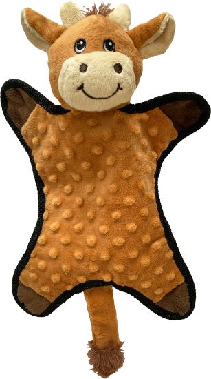 Flattie Farm Animal Dog Toy