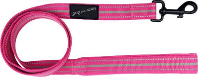 Sports Lead With Reflective Strip Bright Pink 1" x 59"