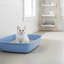 Savic Iriz Cat Litter Tray with Low Entry Pale Blue - 42 cm
