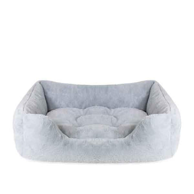 Rosewood Fur Blue Box Dog Bed - Large