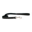 Ancol Heritage Leather Lead Black 100cm x19mm / 50kg