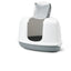 Nestor Corner Cat Loo W Filter: Wh/BlueStone
