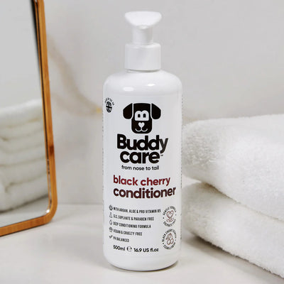 Buddy Care Dog Conditioner - Black Cherry - 500ml / 16.9 fl oz