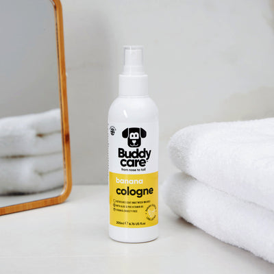 Buddycare Dog Cologne - Banana - 200ml / 6.76 fl oz
