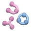 Cyber Rubber Puppy Teether - Assorted Shapes