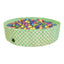 Green Checkered Padding Pool - Medium