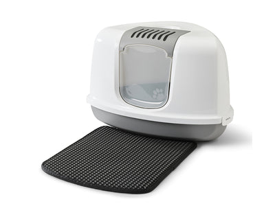 Savic Nestor Corner & Rincon Cat Litter Catcher Mat - black