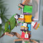 Rosewood Boredom Breaker Groovy Blocks Bird Toy