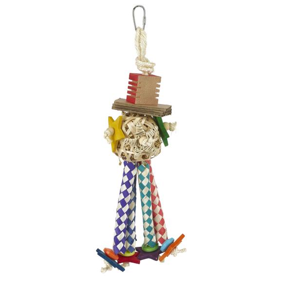 Rosewood Boredom Breaker Carnival Of Fun Bird Toy