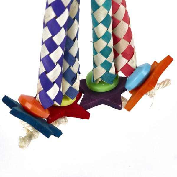 Rosewood Boredom Breaker Carnival Of Fun Bird Toy