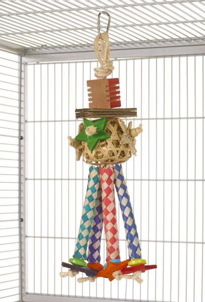 Rosewood Boredom Breaker Carnival Of Fun Bird Toy