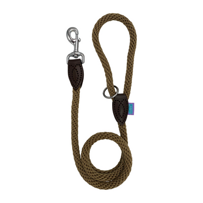 Soft Touch Rope Trigger Lead Khaki 14mm 48"