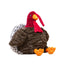 Tina Turkey Christmas Plush Dog Toy