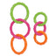 Tough Toys Multi-Colour Rings L