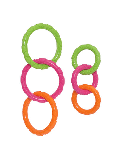 Tough Toys Multi-Colour Rings L