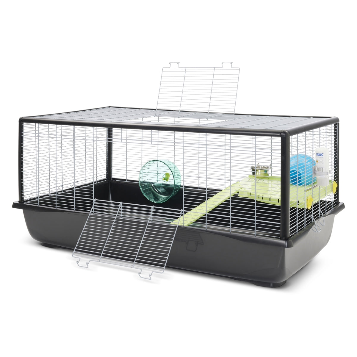 Hamster Plaza 120 Silver Black