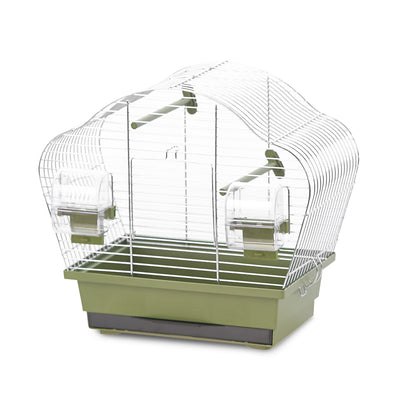 BIRD CAGE NATURAL BETA MINI olive green/zinc