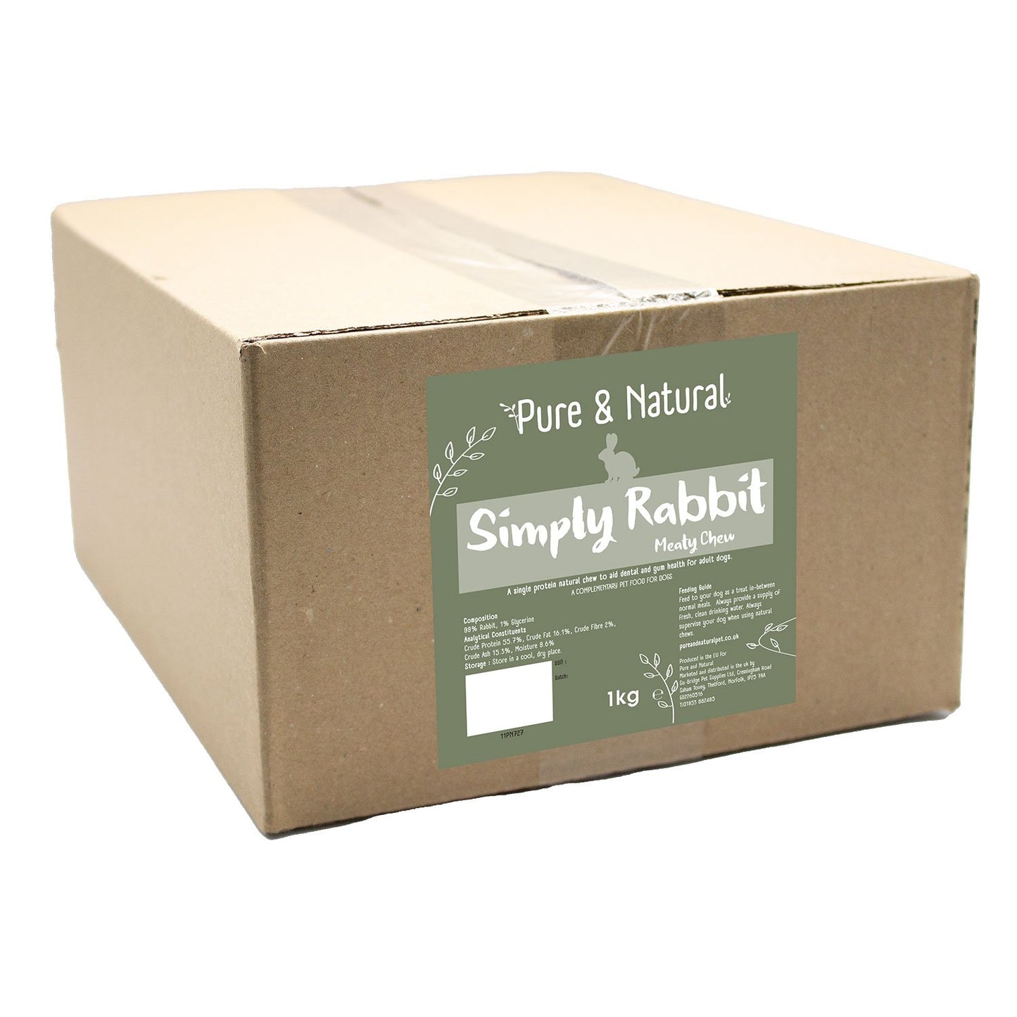 Pure and Natural Rabbit Meat Sticks 1kg