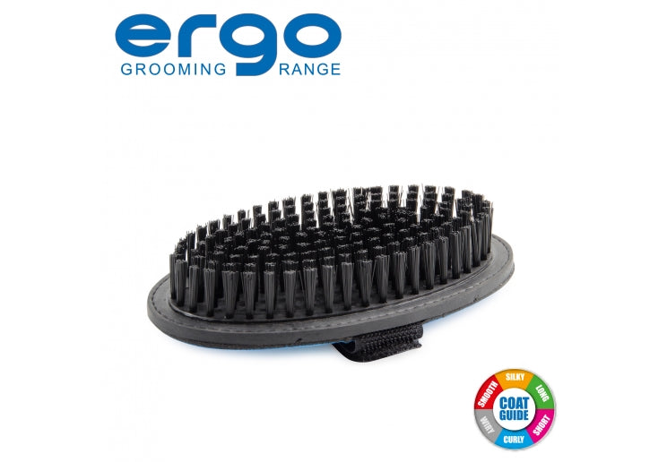 Ergo Palm Bristle Pad For Dog Fur Grooming Accessory