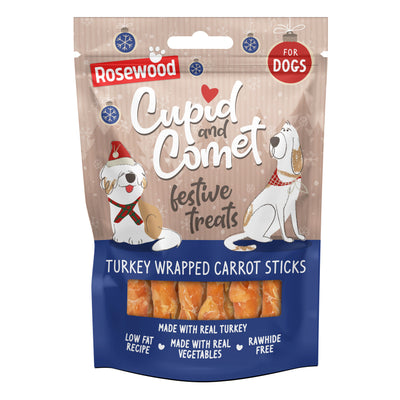 Rosewood Turkey Wrapped Carrot Sticks 60g