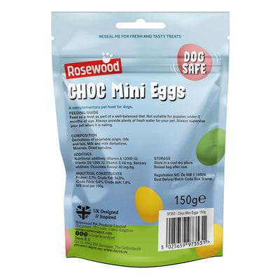 Rosewood Choc Easter Mini Eggs for Dogs 150g