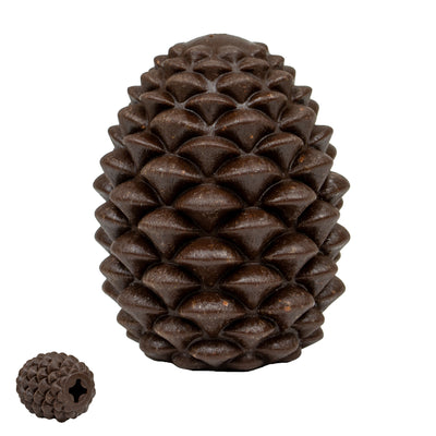 Ancol Orva Pine Cone Treat Dispensing Dog Toy