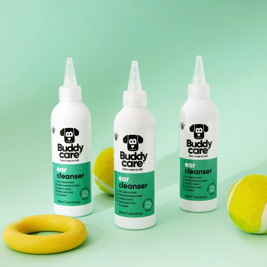 Buddycare Dog Ear Cleaner - 200ml / 6.76 fl oz