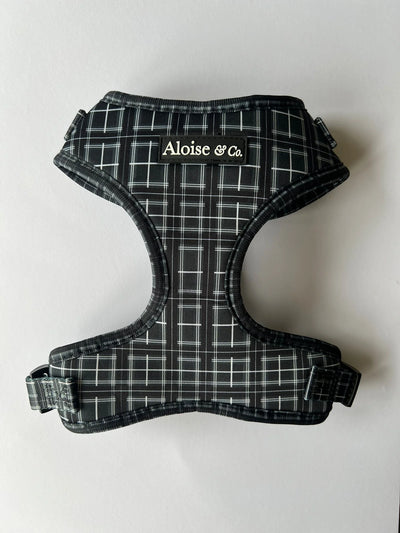 A&C Harness Black Tartan Medium