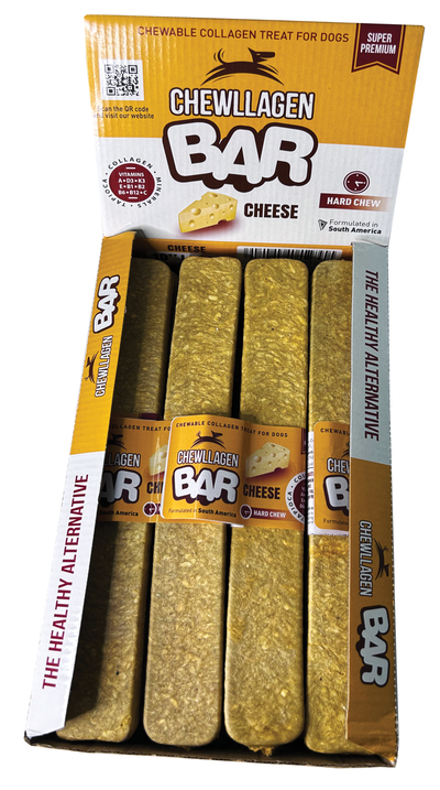 Chewllagen BAR 10" Cheese (12 pcs) Large NEW