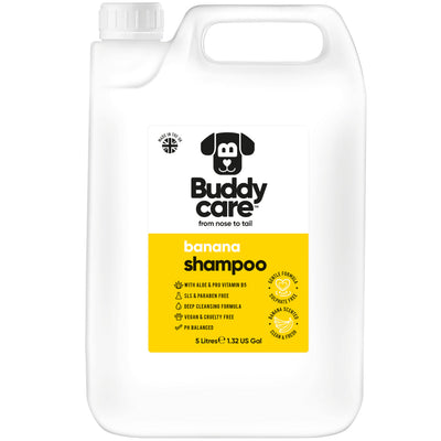 BuddyCare Dog Shampoo - Banana - 5L