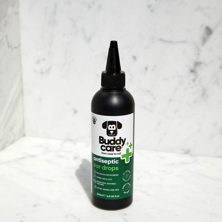 Buddycare Pet Antiseptic Ear Drops - 200ml / 6.76 fl oz