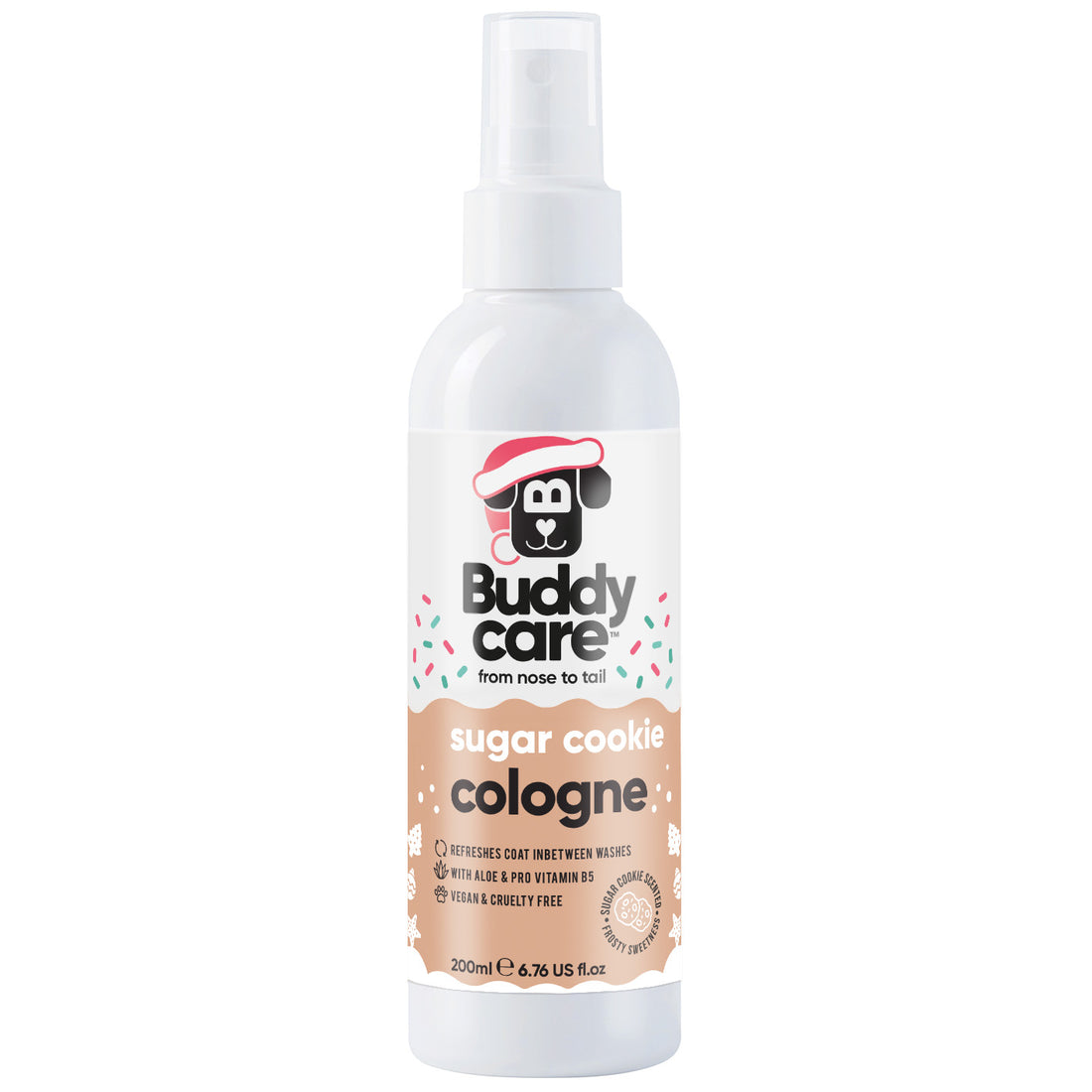 Buddycare Dog Cologne - Sugar Cookie - 200ML / 6.76 fl oz
