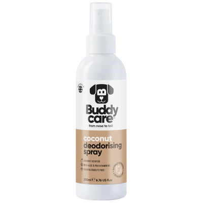 Buddy Care Dog Deodorizing Spray - Coconut - 200ml / 6.76 fl oz