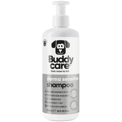 Buddy Care Dog Shampoo - Derma Sensitive - 500ml / 16.9 fl oz